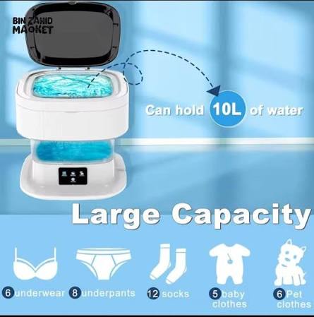 Portable Foldable Mini Washing Machine